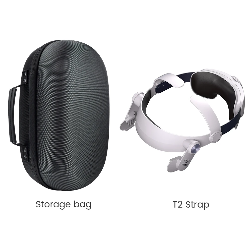 Hard EVA Storage Bag For Oculus Quest 2 BOBOVR M2 Headset Portable Box Carrying Case For Quest 2 VR Halo Strap AccessoriesQuest 2 VR Charging Cable 