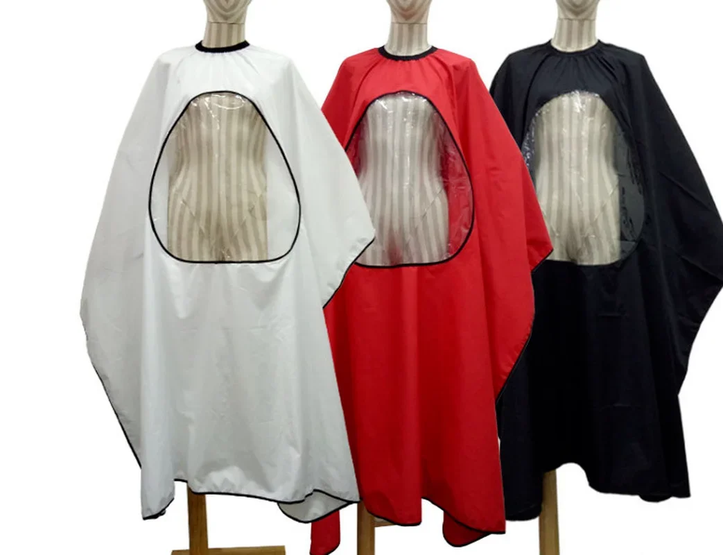 Professional Salon Apron Waterproof Cape Barber Styling Tool Salon Hairdresser Visible Apron Hair Cutting Hairdressing Gown Cape haircut cape hairdressing cape beauty salon apron
