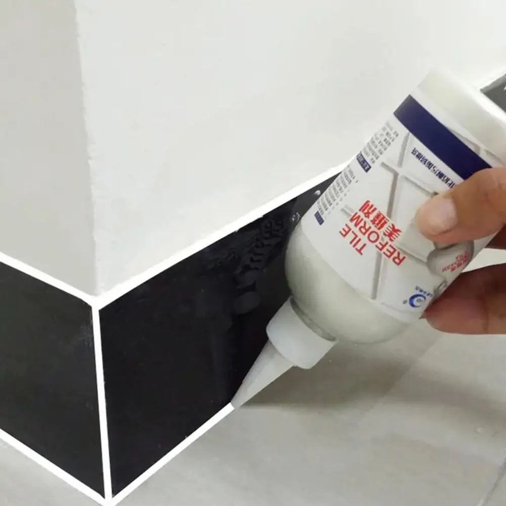 Ceramic Repair Agent 2pcs/lot Tile Joint Waterproof Bathroom Grout Wall Filler Fungi Mouldproof Cleaner Caulking