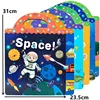Reusable Cartoon Sticker Book for Kids Multiple Scenos DIY Puzzle Game Educational Learning Classic Toys for Child Age 2-4 Gifts 6
