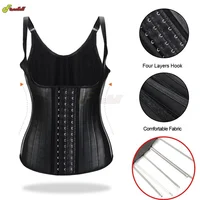 Women Latex Waist Trainer Women Binders Shapers Modeling Strap Corset Colombian Girdles Body Shapewear Faja Shape Sport Vest 3