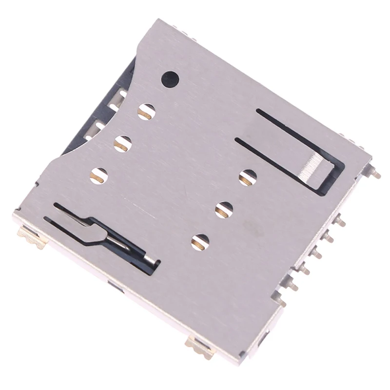 

1PC MUP-C792 Original Micro SIM Card Connector Patch Self-piercing 6 +1 P SIM Card Slot Socket