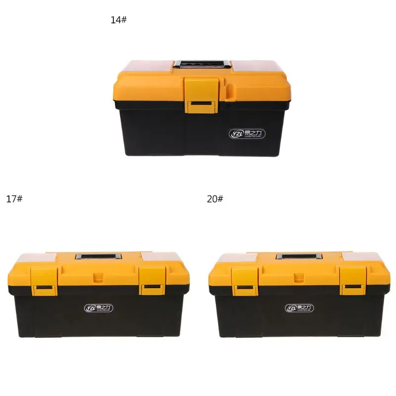 

14" 17" 20" Portable Large Household Maintenance Electrician Tool Box Multifunct Drop Shipping