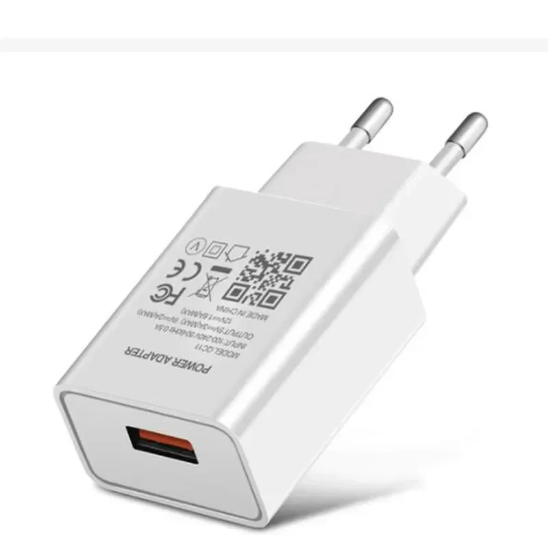 Universal Multi-Port USB Charging Kit - 60W Power Adapter with Type C, Micro USB, and Lightning Connectors