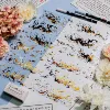 1loop Illusory Fire Butterfly Washi PET Tape for Scenic Journaling, Basic Landscape Collage 2