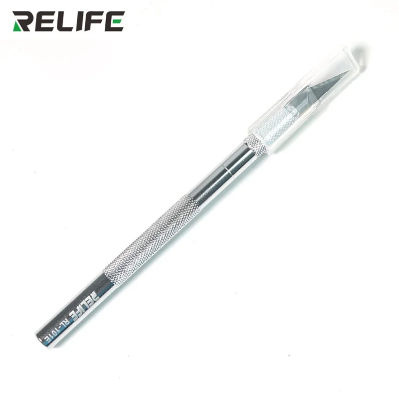 RELIFE RL-101E Handle Blade Removal Glue Knife Set For IC Chip BGA Motherboard Hard Disk PCB Circuit Board Phone Repair Tools
