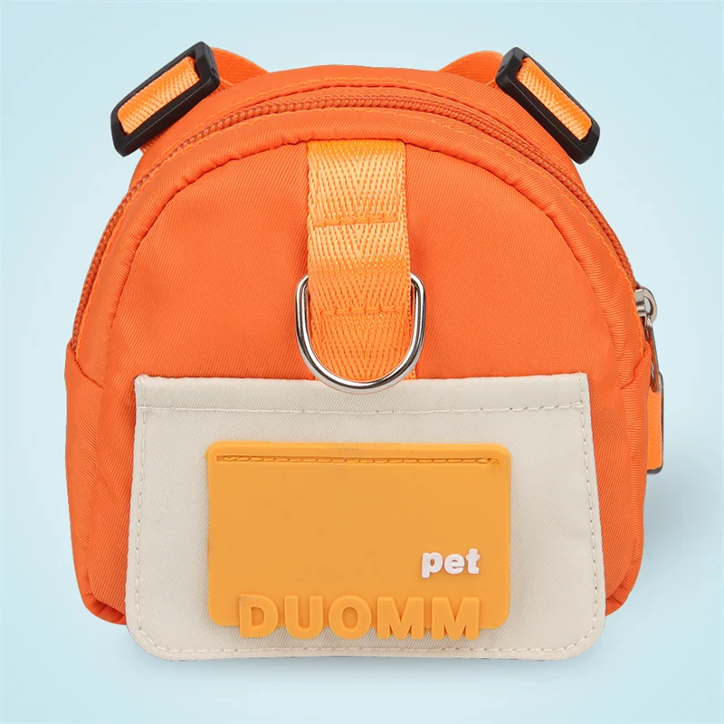 Fashion Pet Dog Schoolbag for Small Dogs Large Space Shiba Inu Backpack Harness Pet Outdoor Supplies Accessories Snack Bags