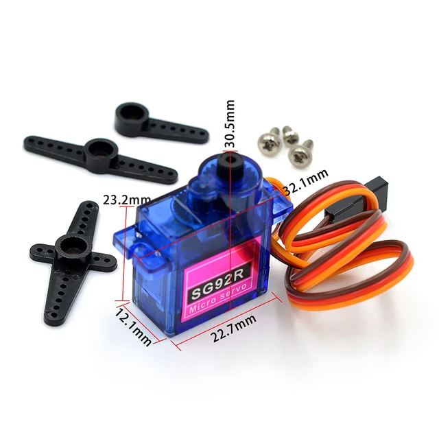 Continuous Rotation Servo For Robotics Stemedu 10-Pack SG92R 9G Micro ...