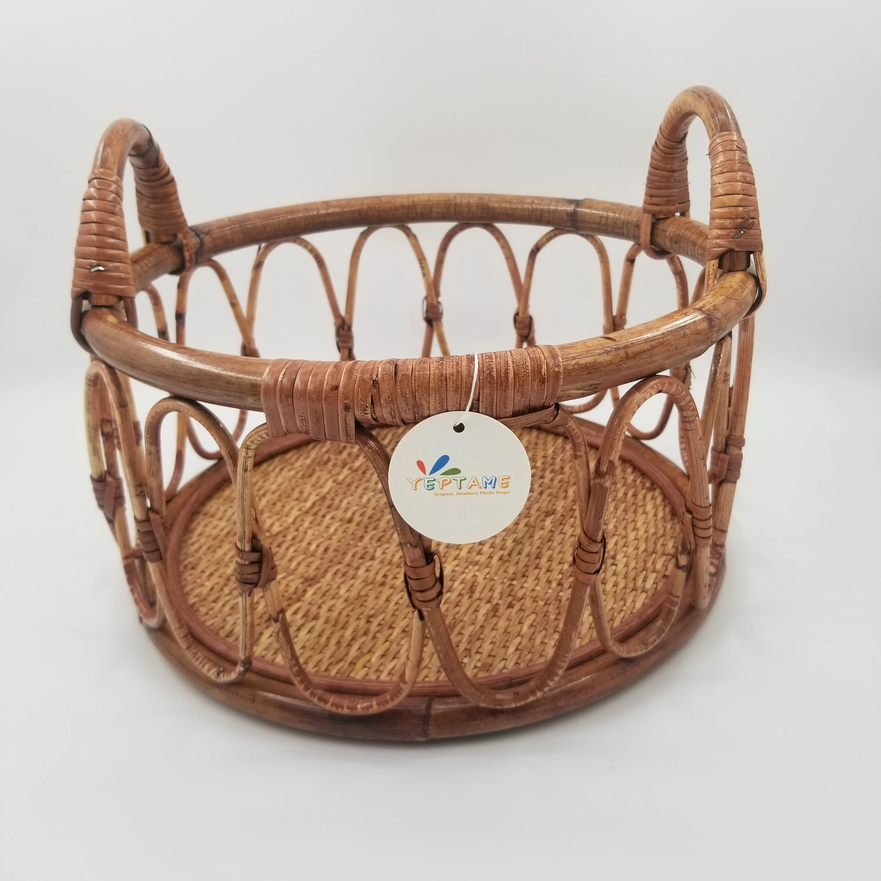 Newborn Photography Props Baby Basket AdjustableBabies Milestone Photo  Accessori for Studio Photo Shoot Props Basket
