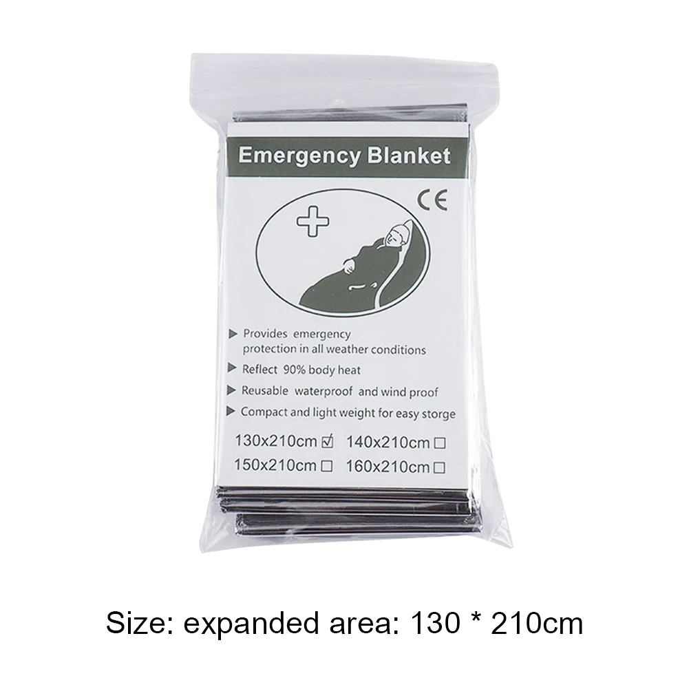 Couverture de survie argent BCB Foil Hypothermia Blanket