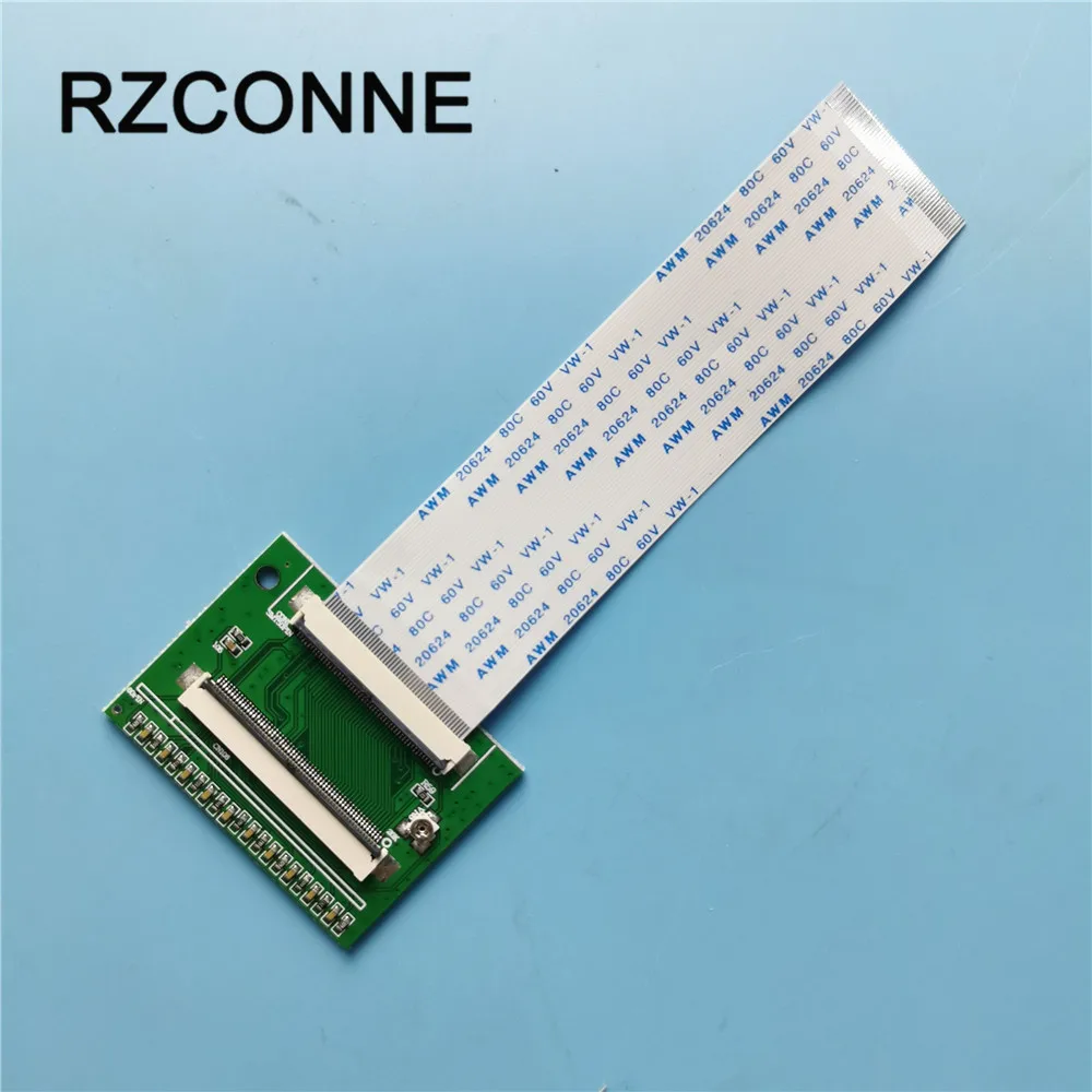 

60 Pin to 50 Pin ZIF 0.5mm TTL Connector Adapter For HSD070IDW1 HSD080IDW1 LCD