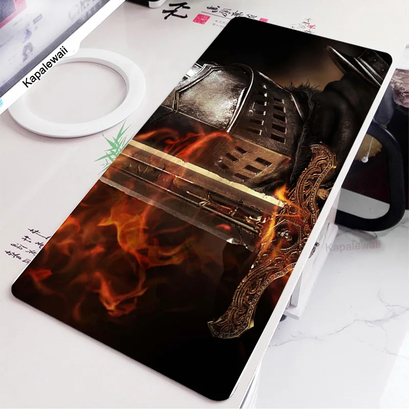 

Mousepad Gamer Desk Computer Mat Gaming MouseMat Anime Dark Souls Mouse Pad Xxl Gamers Accessories Deskmat Carpet Mice Table Rug