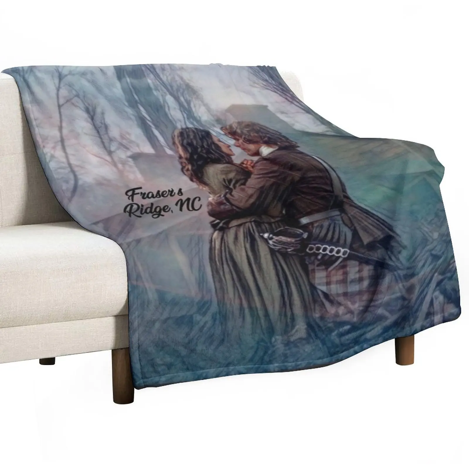 

Frasers Ridge, NC Throw Blanket Vintage Blanket cosplay anime anime