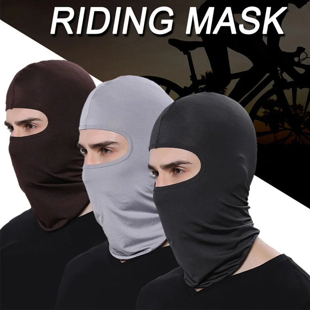 1Pcs Tactical Balaclava Face Mask UV Shield Summer Cooling Full Face Cover for Men Women Sun Hood Motorcycle Riding Outdoor