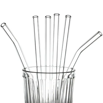 High Borosilicate Glass Cocktail Straws 1