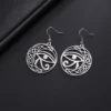 Amaxer The Eye of Horus Drop Earring For Women Stainless Steel Earring Ancient Egypt Jewelry Gift Wholesale 2