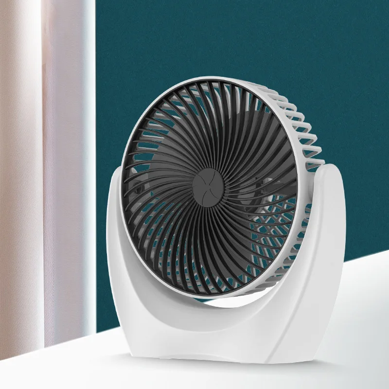 Portable USB Mini Charging Fan Handheld Silent Cooling Fan Air Cooler Three-speed Adjustable Desktop Desktop Office Bedroom