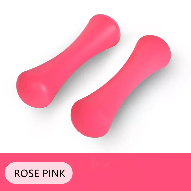 Dumbbells Anti-Slip Neoprene Dumbbell Soft-Touch Grip Hand Weights Home Gym Exercise Women Men Arm Pilates Dumbbells in 0.75kg*2
