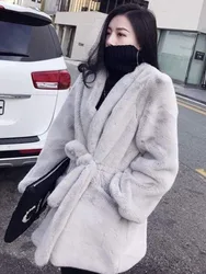 Harajuku Solid Preppy Style Oversized Coats Women Autumn Winter Loose Long Sleeves Soft Warm Jackets Women Clothing