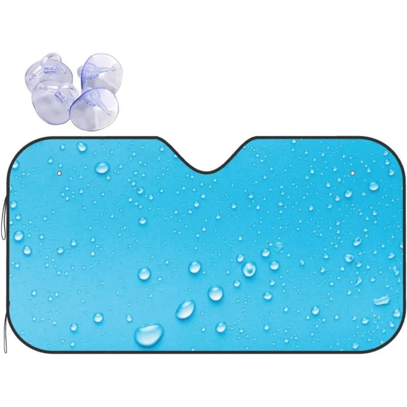 

Забавный солнцезащитный козырек для лобового стекла автомобиля складной УФ-луч защита от капель воды солнцезащитный козырек от солнца для защиты вашего автомобиля от прохлады