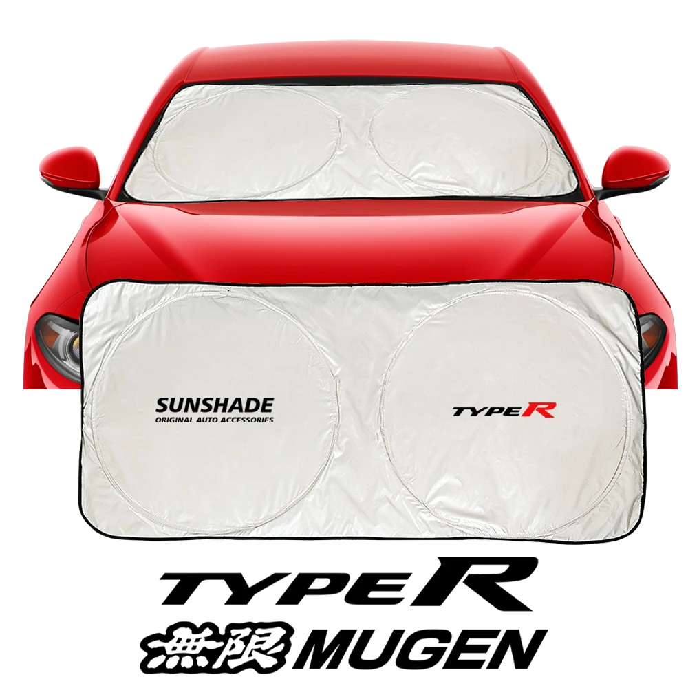 Car Styling Car Sun Heat Protection Front Windshield Sun Shade Cover For Honda Accord Civic GK5