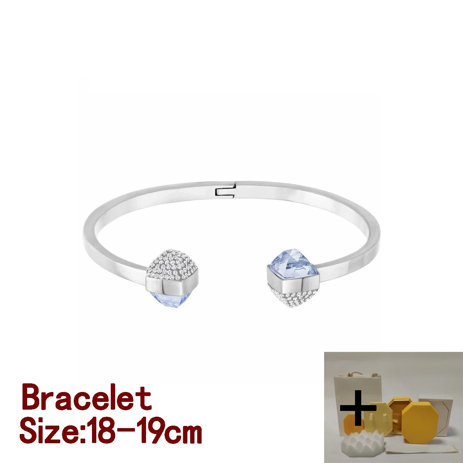 

Stunning And Sophisticated SWAlying Crystal Bracelet – Ideal Wedding & Engagement Gift