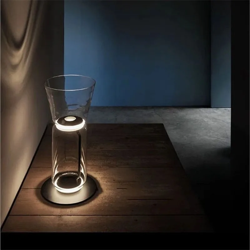Noctambule Floor Lamp Italy Design glass lamp Bright Stand Lighting design lamp replica Decor living room home lighting