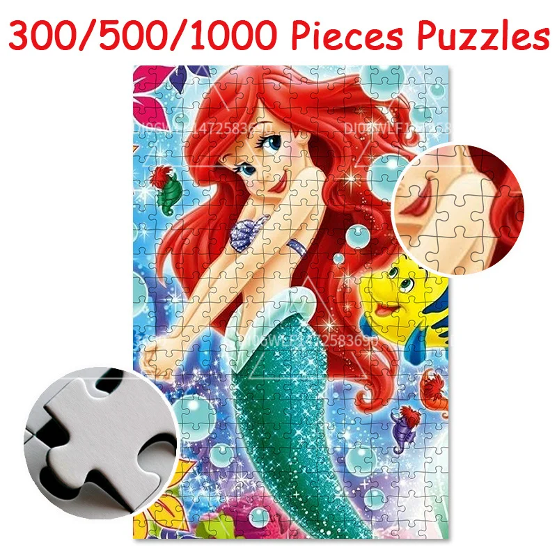 

Пазл из мультфильма «русалочка», 300/500/1000 шт.