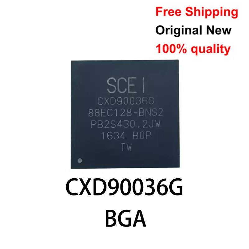 

(1 шт.) 100% новый чип игровой консоли CXD90036G для PS4, чип BGA South Bridge