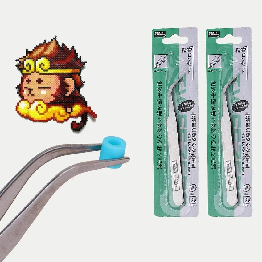 2.6mm Hama Beads Tweezers Hama Bea Clip Patterns for Fuse Beads Perler Tool Iron Jewelry Bead Accessories Toy for Children