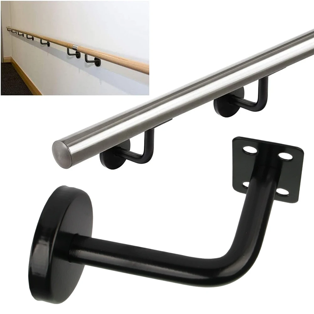 Stair Brackets Stair Handrail Brackets Stair Brackets Black Stainless Steel Stair Handrail Wall Fixture Bracket