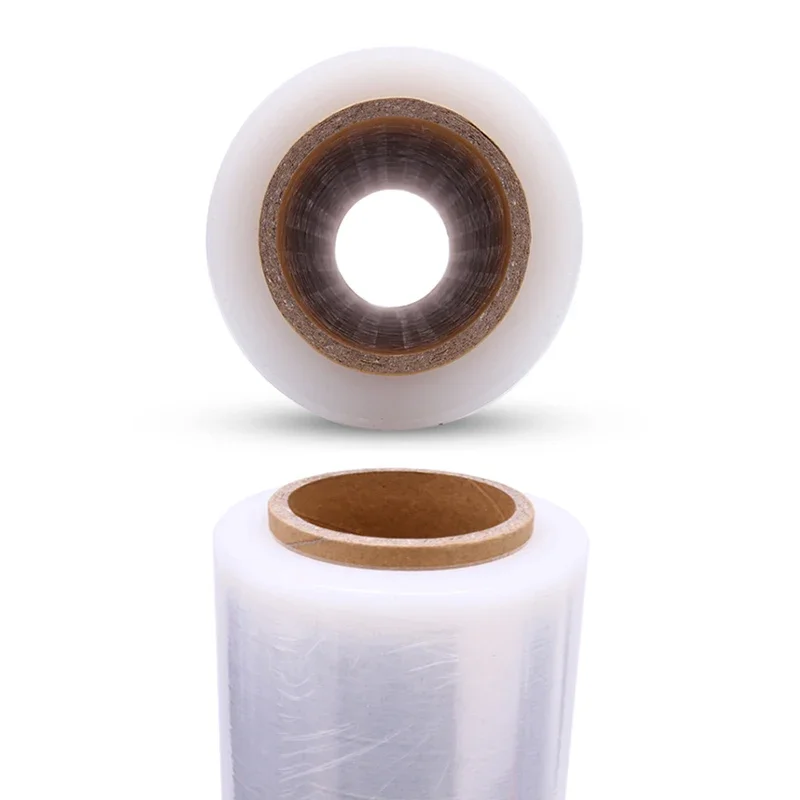 50cm PE Wrapping Film White Industrial Cling Film Logistics Dustproof Transportation Packaging Stretch Film Plastic Packaging 5