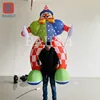 3.5M Cartoon Clown DIY Walking Dance Inflatable Air Model for Playground Performance Props Festival Supermarket Circus Puppet 5