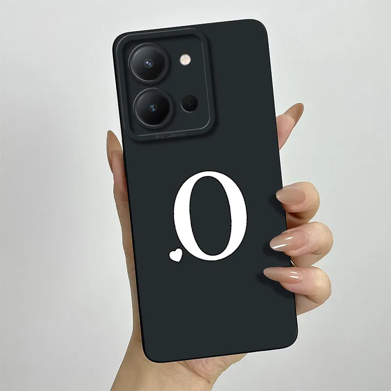 Cute Letters Square Shockproof Back Cover s - Stylish and Durable Phone Case