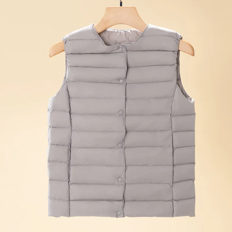 UltraLight Down Jacket Women Sleeveless Waistcoat