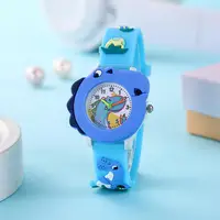 Popular Children's New Cute Cartoon Dinosaur Pattern Boys and Girls Quartz Watch 1