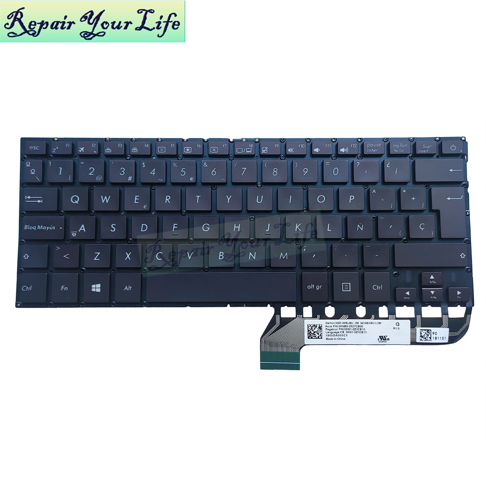 ux430un teclados do caderno 2627la00