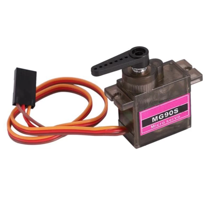

MG90s Micro Servo Steering Gear Motor Model Copper Tooth 9g All Metal Gear L41E