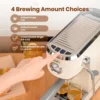 Espresso Machine 20 Bar with Grinder, Professional Espresso Maker with 35 Precise Grind Settings Burr Coffee Grinders Combo 4