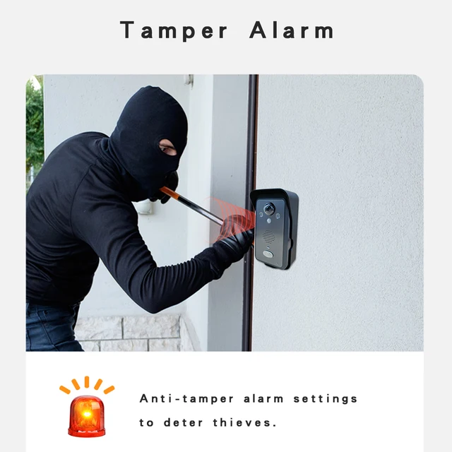 1080P Wireless Video Intercom Punch-Free Motion Detection Long Standby Visual Doorbell Security System for Home 2.4Ghz 5