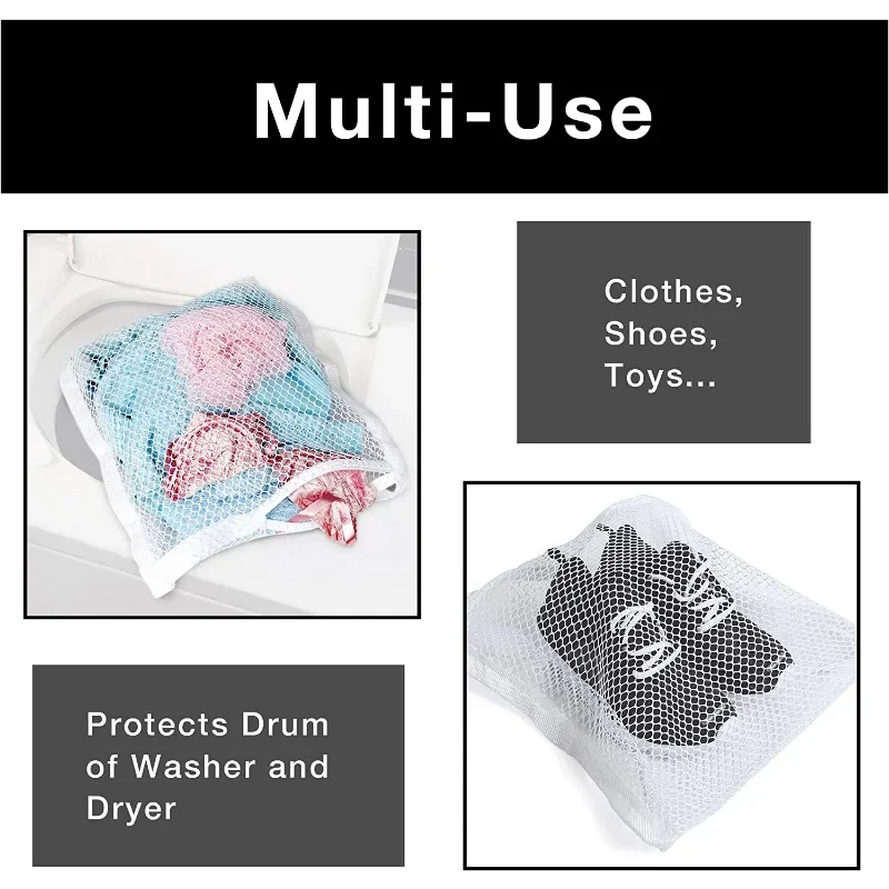 1PC Sneaker Dryer Bag, Dryer Door Shoe Net with Elastic Straps, Sneaker Laundry Bag for Shoes,40X40cm 6