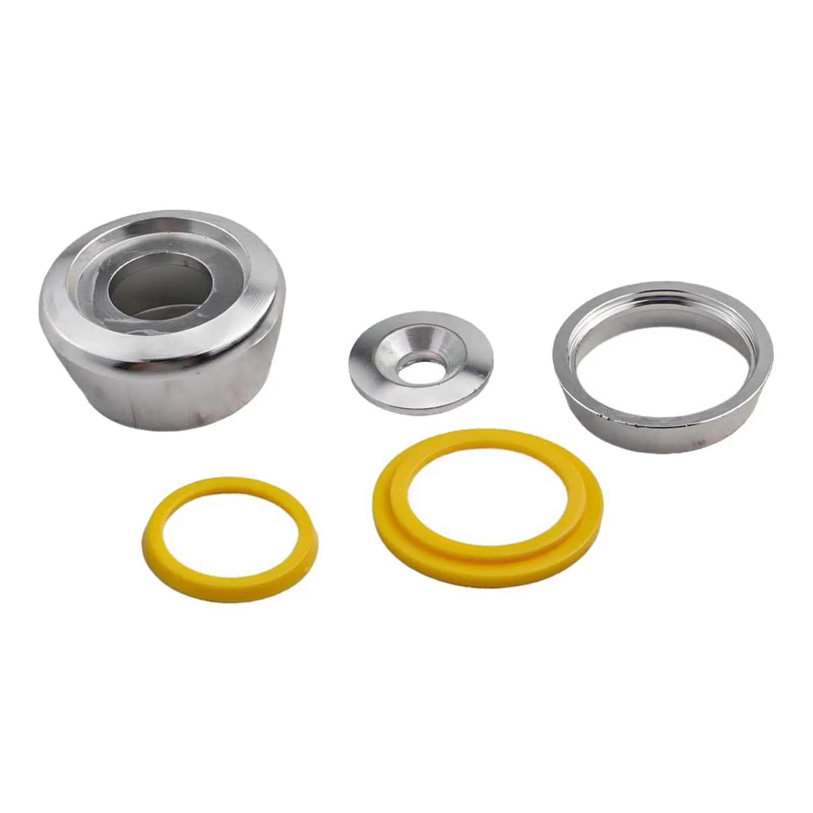 Gym Handlebar Accessories Handlebar Grip End Cap Gym Accessories Aluminum Alloy Firmly Installed Plastic er Gasket