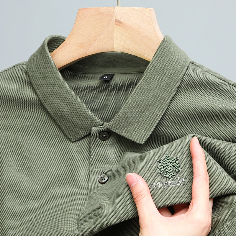 Camisa Polo de Algodão com Assinatura Bordada - Ready-to-Wear