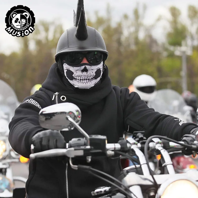 Black Ghosts Balaclava Full Face Mask for Outdoor Adventures and Sports