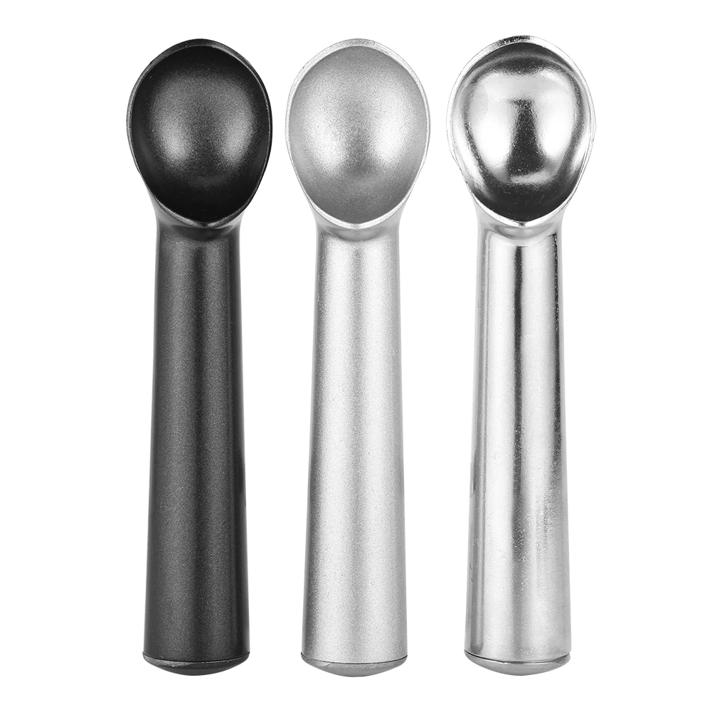 Stainless Steel Ice Cream Spoon Portable Aluminum Alloy Non-stick Anti-feeze Ice Cream Baller Scoop Home Kitchen Tools Home 6