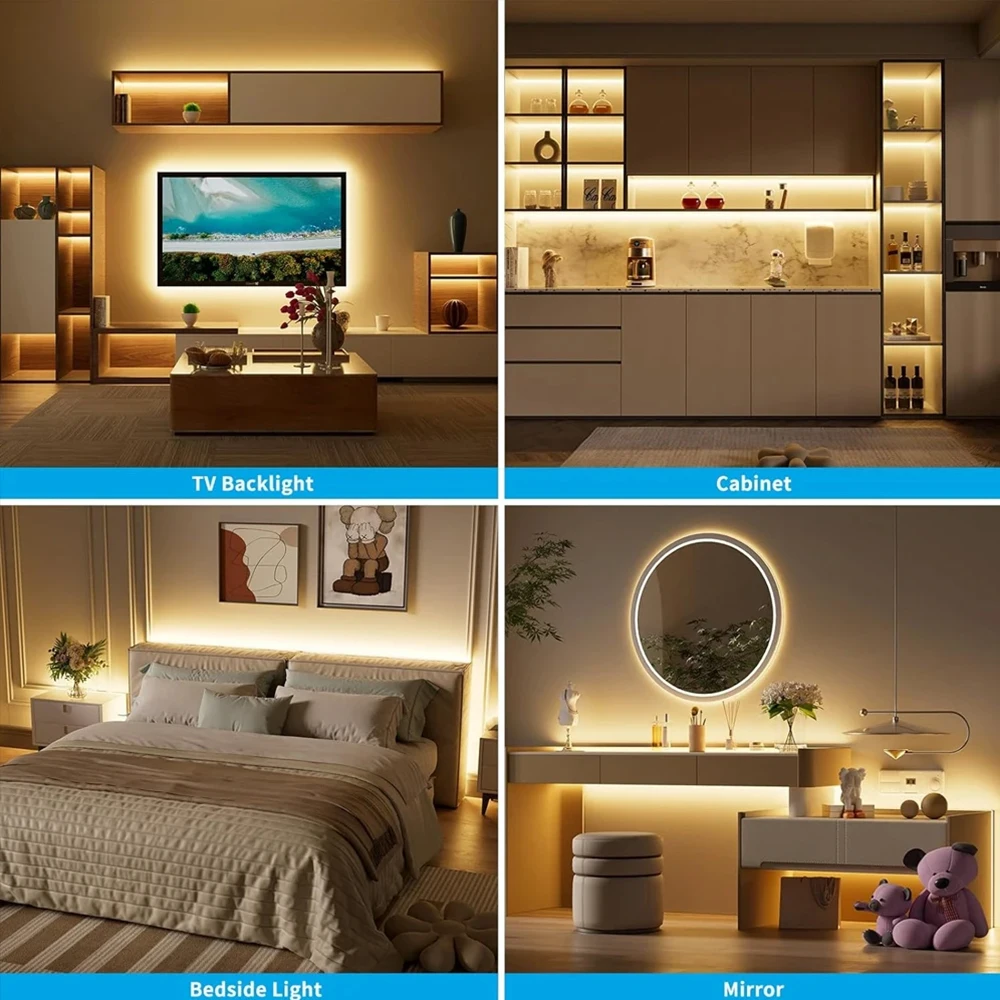 รูปสินค้า LED Strip Light ควบคุม WiFi/Zigbee ปรับแสงได้