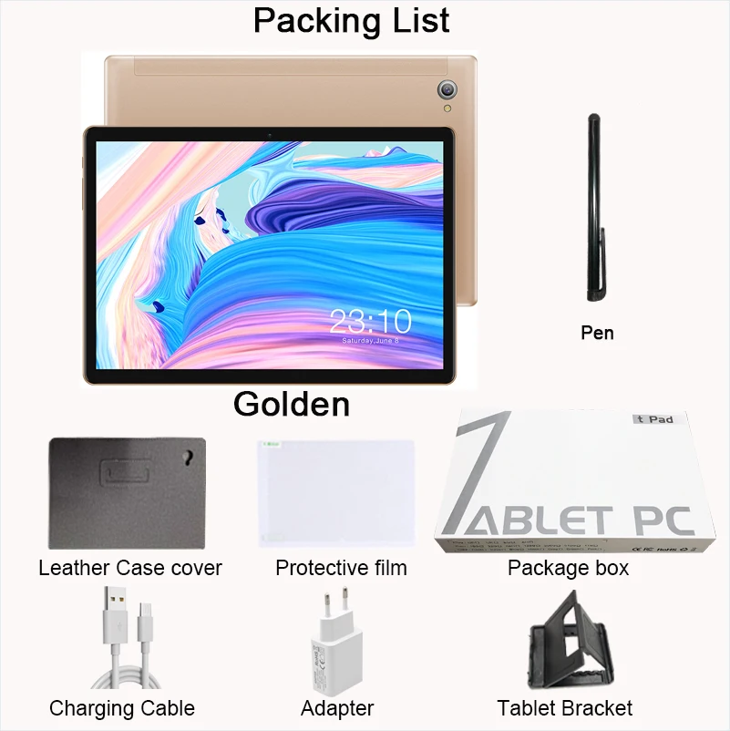 10 inch tablets Android P50 Pro Global version DRAW TABLET 12GB +512GB cheap tablets touch screen tablet GPS Tablette Netbook 