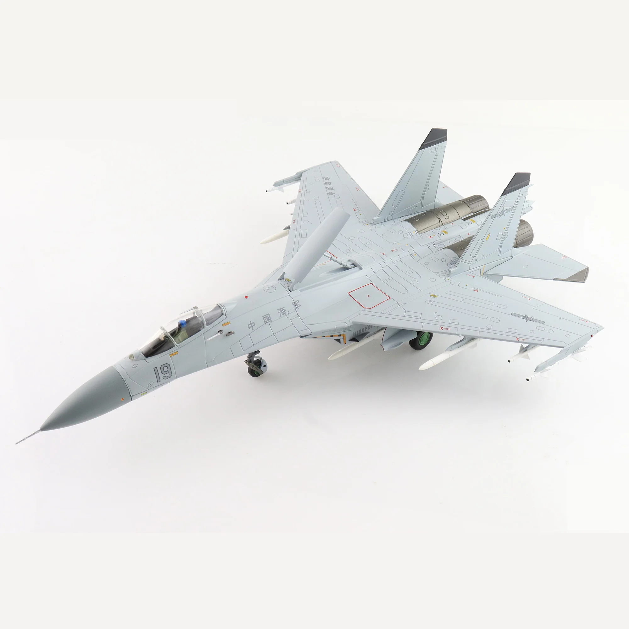 

Die cast J-11BHG Fighter jet Alloy Plastic Model 1:72 Scale Toy Gift Collection Simulation Display Decoration for Men's Gifts