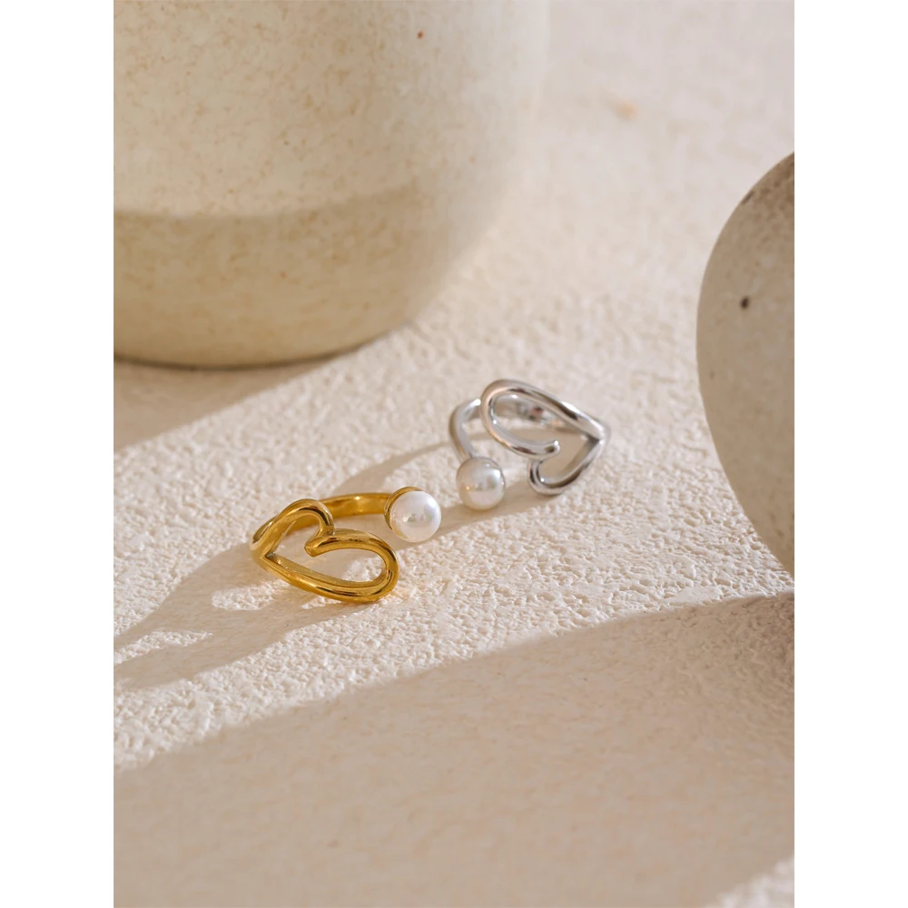 Yhpup Stainless Steel Adjustable Ring
