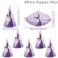 6pcs paper hats